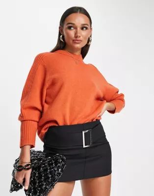 Whistles knitted wool sweater in bright orange | ASOS | ASOS (Global)