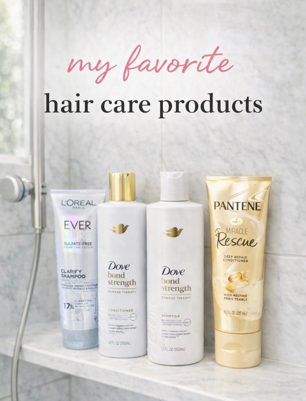 My Favorite Hair Care Products 🚿💁🏼‍♀️

hair care routine, drugstore hair care, affordable hair products, favorite hair products, healthy hair routine, shampoo and conditioner, hair repair products, damaged hair care, deep conditioning treatment, haircare essentials, everyday hair routine, soft shiny hair, beauty routine, shower essentials, hair care favorites, smooth hair tips, strong healthy hair

#LTKselfcare #LTKmorningroutine