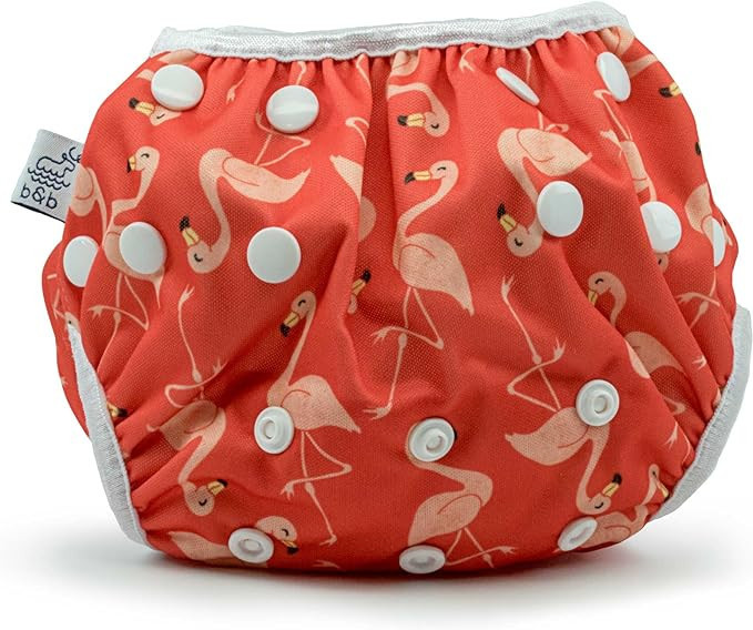 Large Nageuret Reusable Swim Diaper — Adjustable & Stylish Reusable Diapers — Swim Diapers fo... | Amazon (US)