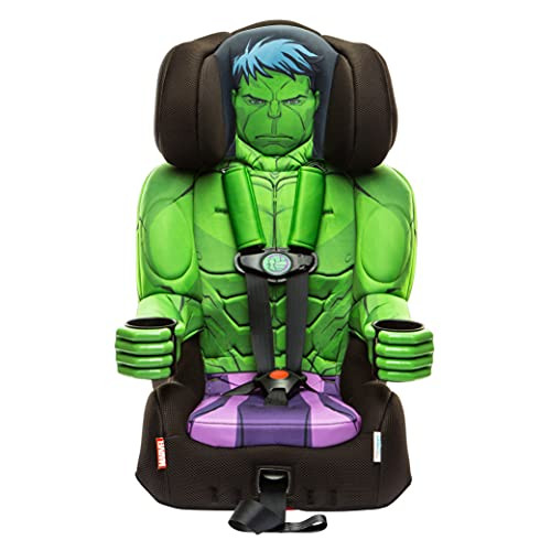 KidsEmbrace Marvel Hulk 2-in-1 Forward-Facing Booster Car Seat LATCH | 5-Point Harness Booster 22-65lbs converts to Belt-Positioning Booster 40-100lbs | Adjustable | Amazon (US)