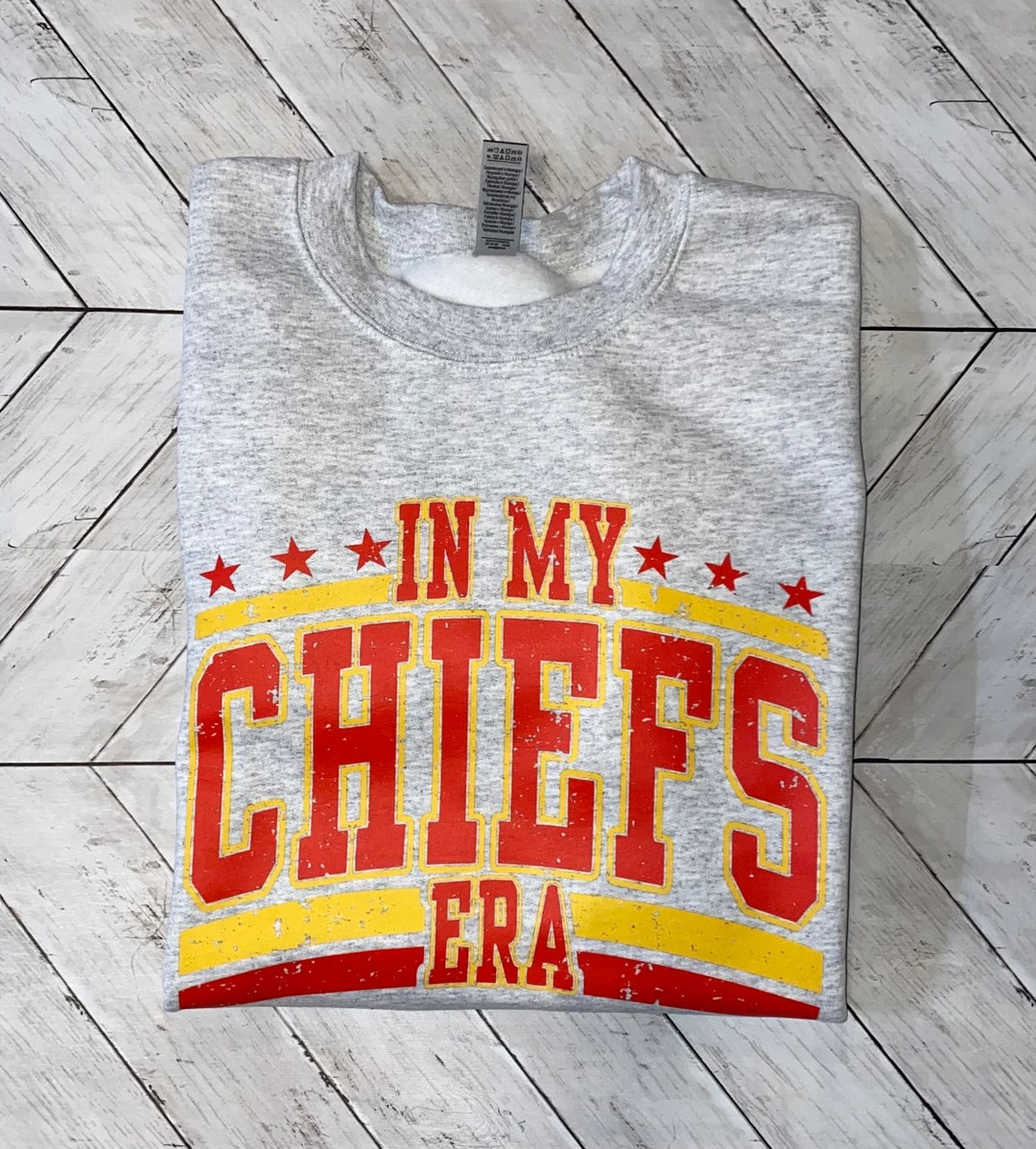 In My Chiefs Era KC Chiefs Sweatshirt - Etsy | Etsy (US)