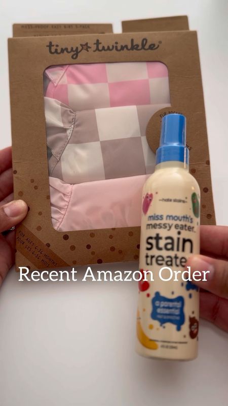 Today’s Amazon unboxing! My favorite stain remover and some new bibs! #amazonbaby #amazonfinds 

#LTKhome #LTKbaby #LTKkids