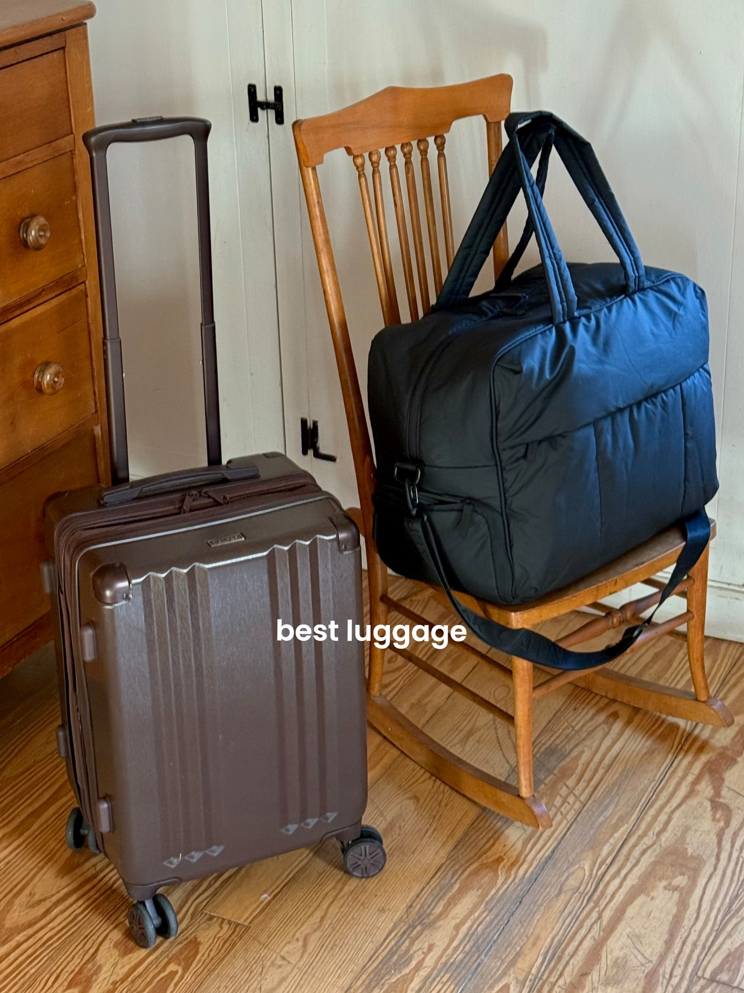 My favorite luggage brand! Linking the carry on luggage + regular size luggage and duffle. The duffle fits so much stuff! 


#LTKTravel #LTKHoliday #LTKGiftGuide