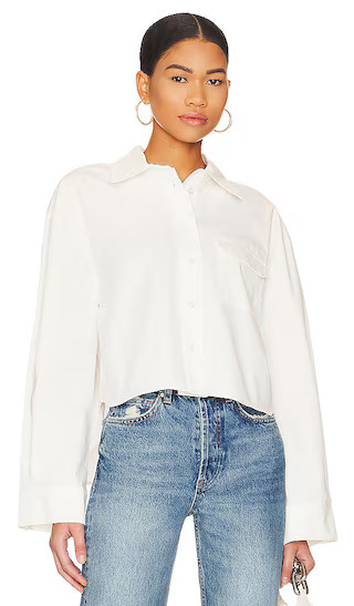 Travis Shirt in White | Revolve Clothing (Global)