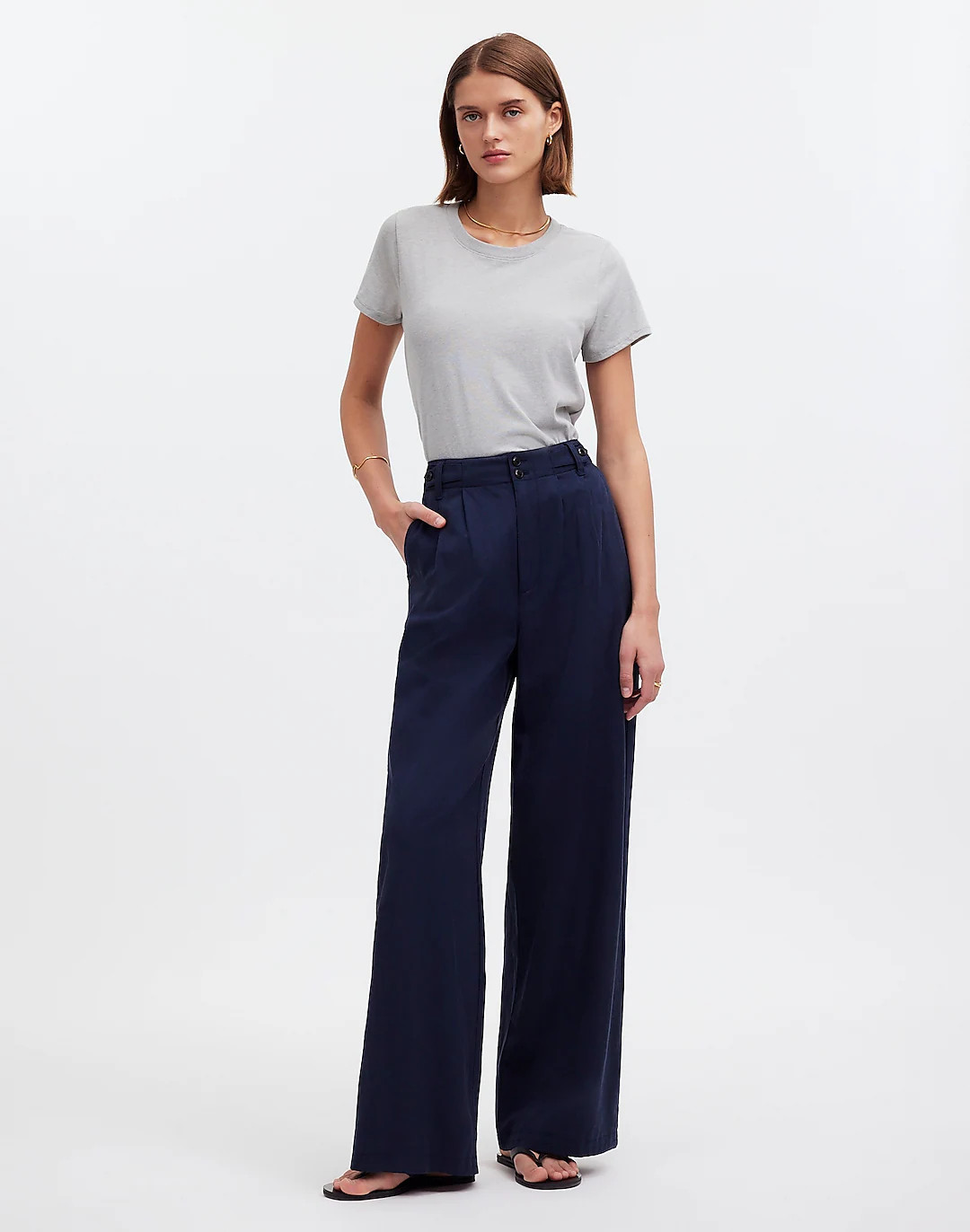 The Harlow Wide-Leg Pant | Madewell
