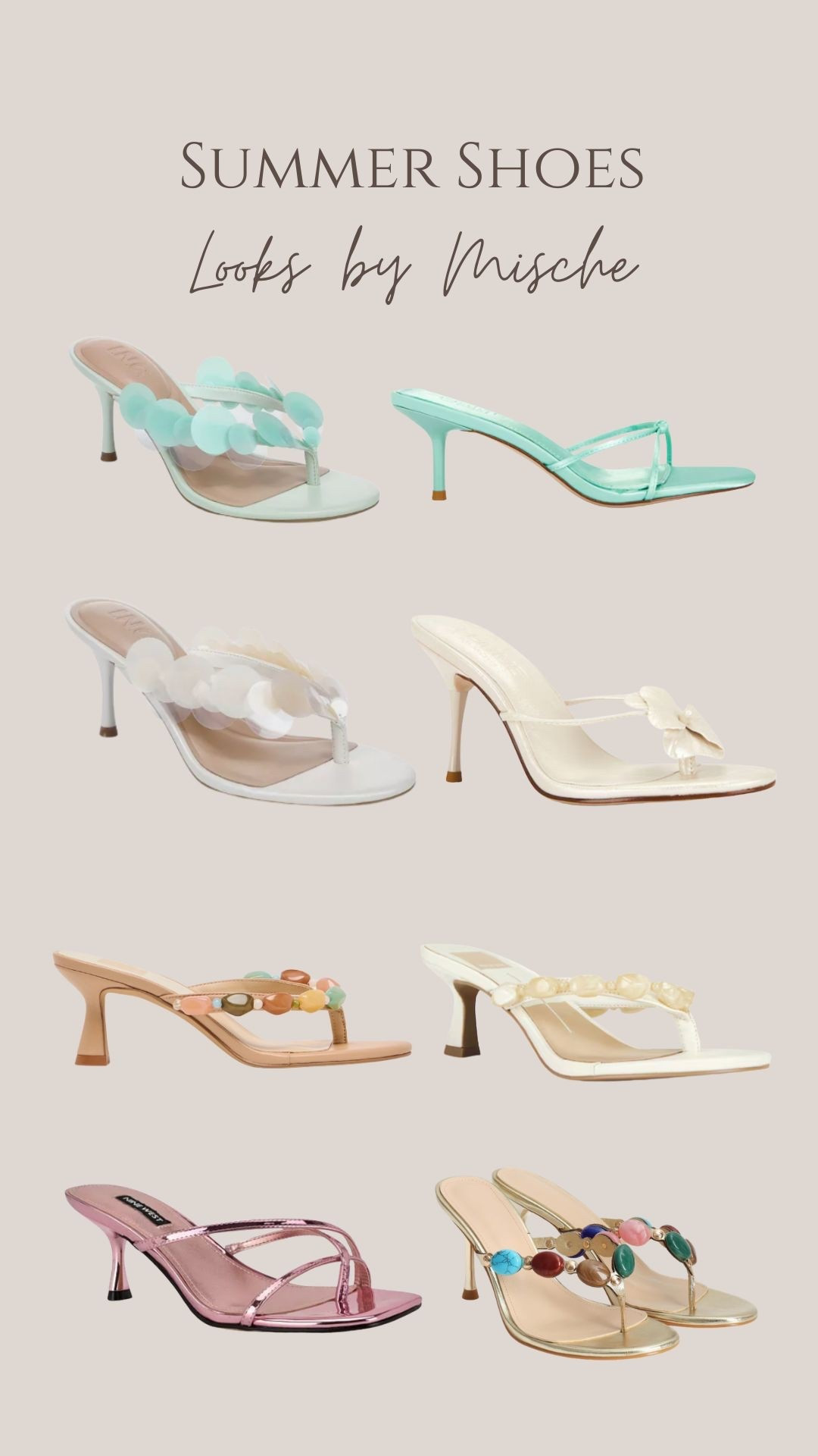 All my top picks for summer heels! 