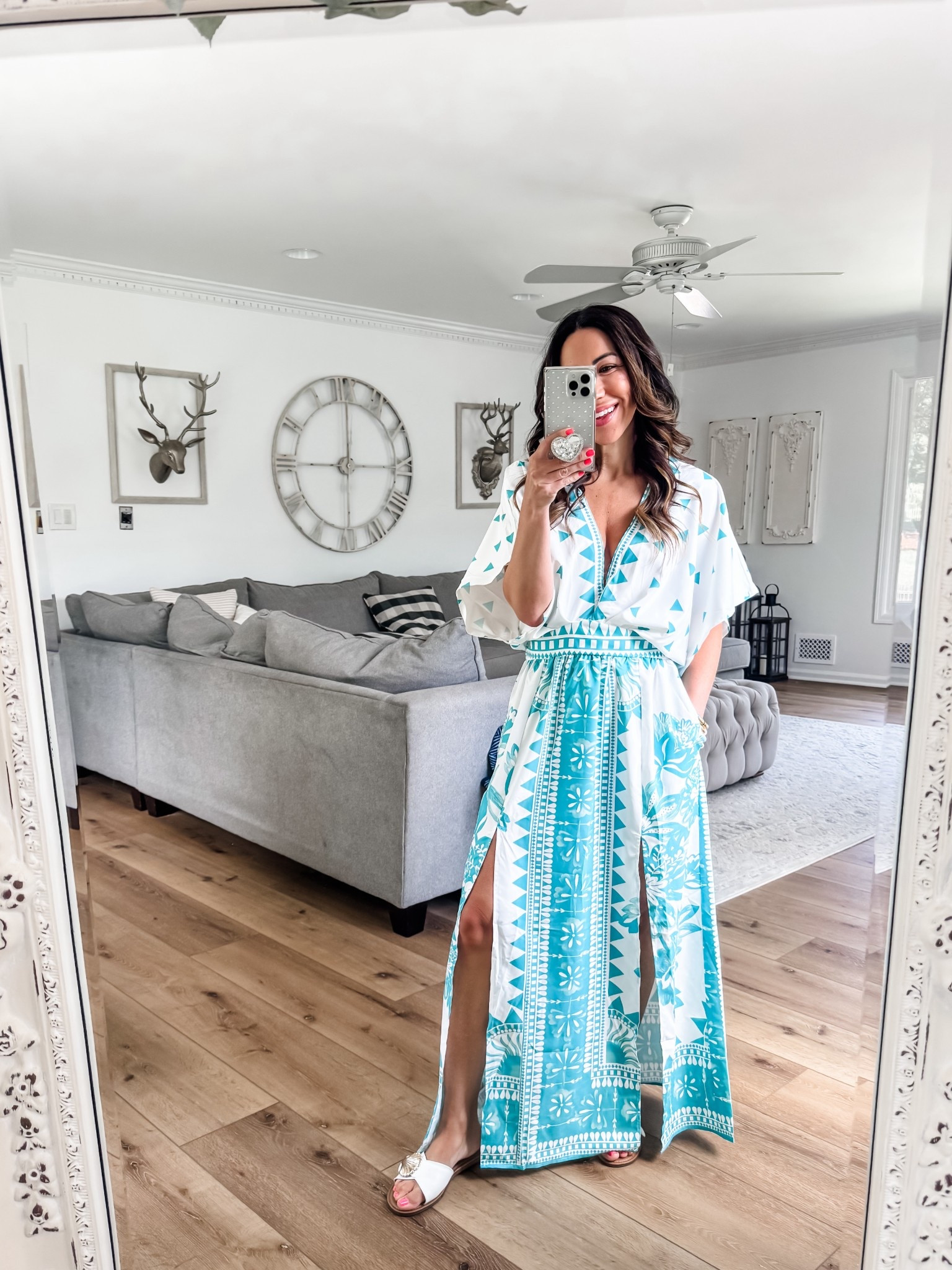 Code Tammy15 or Tammy20. Wearing small maxi dress 

#LTKFindsUnder50 #LTKOver40 #LTKSaleAlert