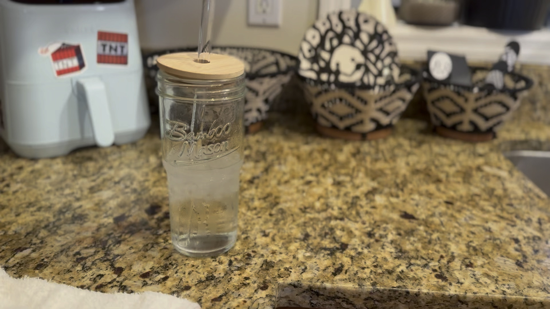 Glass tumbler, Amazon finds, kitchen essentials, glass cups, glasses, kitchen glasses, bamboo mason, mason jar cups, mason jars, mason jar tumblr, glass mason jar cup, glass straws, boba, iced coffee, child proofing, kitchen safety, 

#LTKVideo #LTKHome #LTKFamily