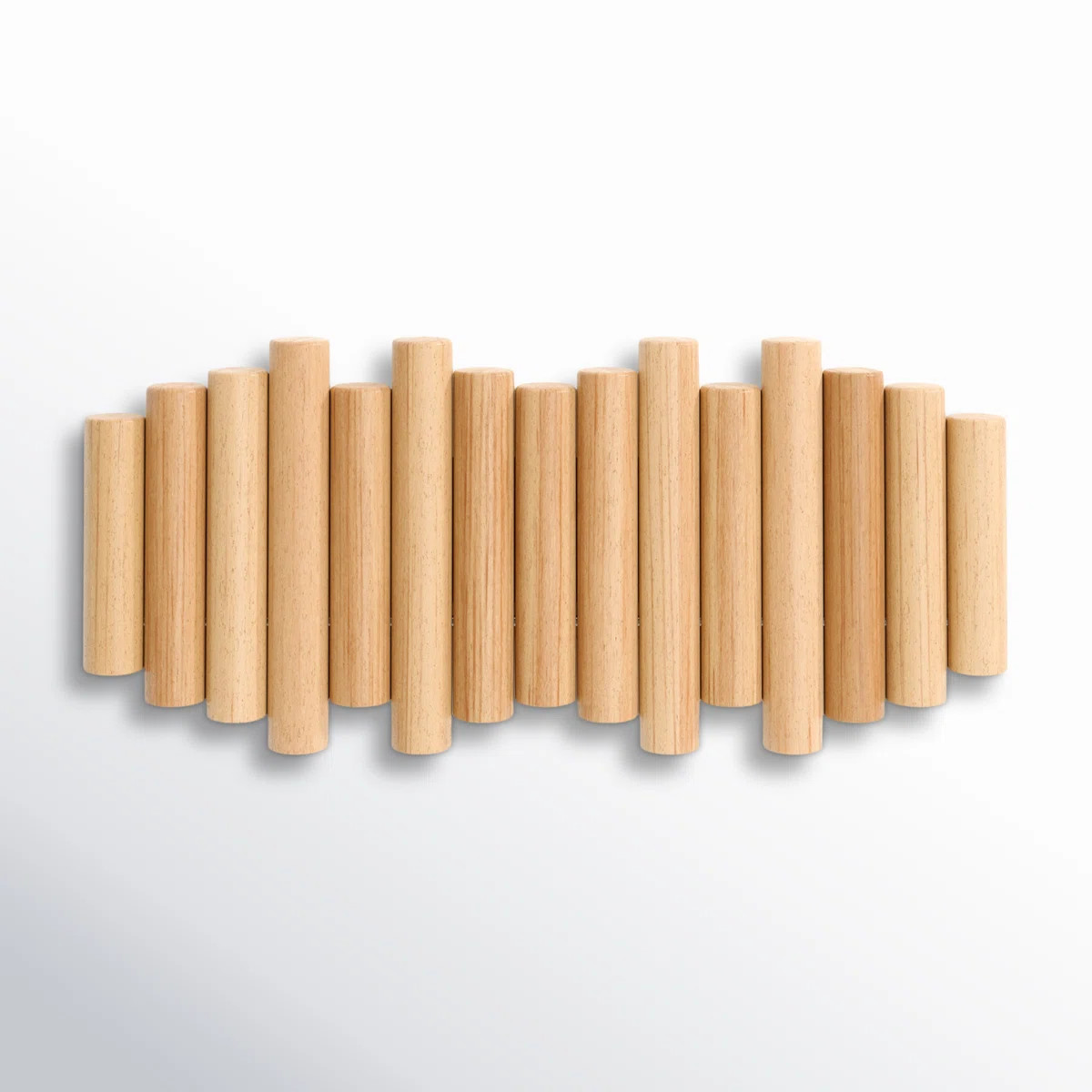 Solid Wood Wall 5 - Hook Wall Mounted Coat Rack | Wayfair North America