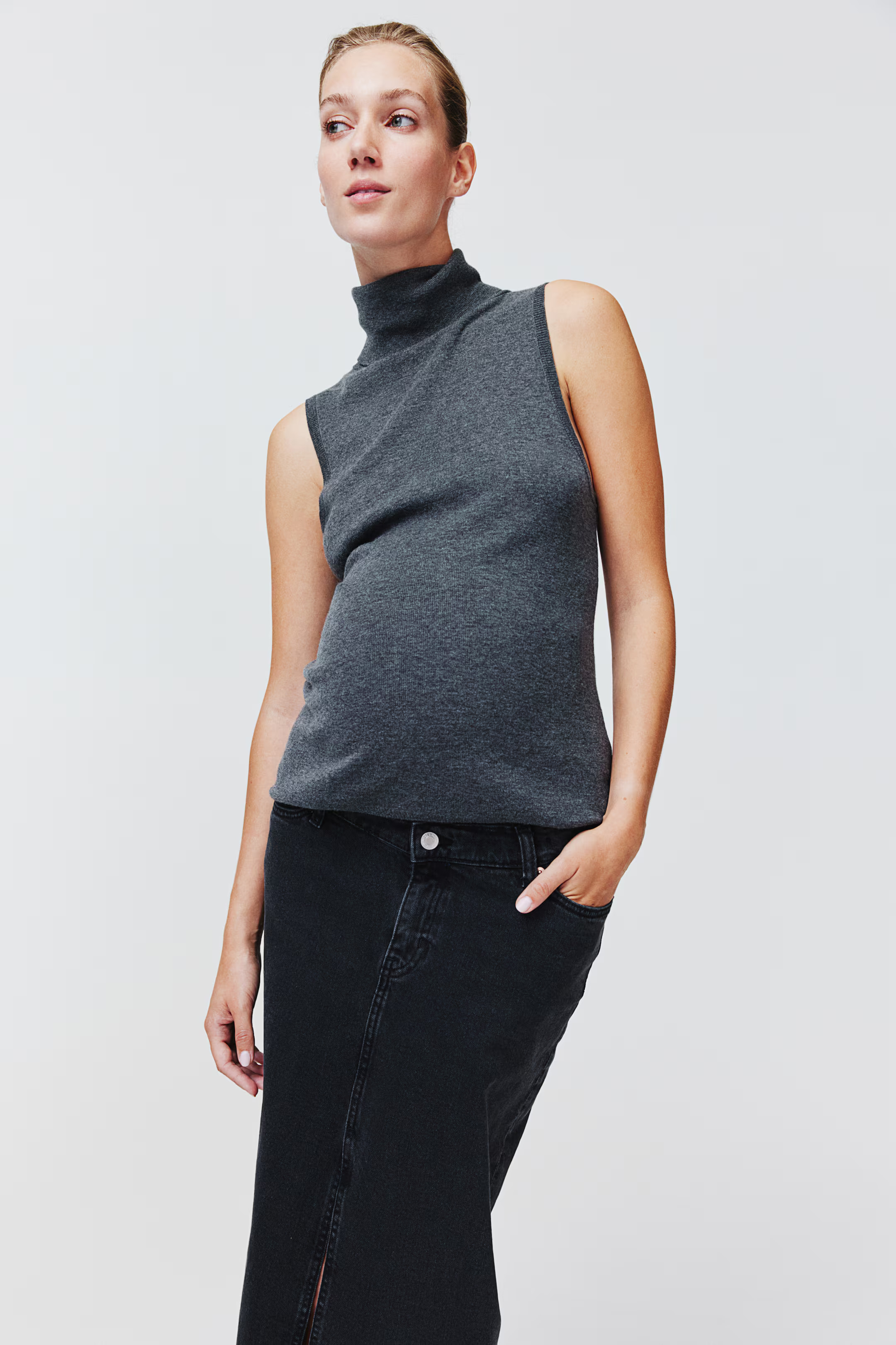 MAMA Before & After Denim Skirt | H&M (US + CA)