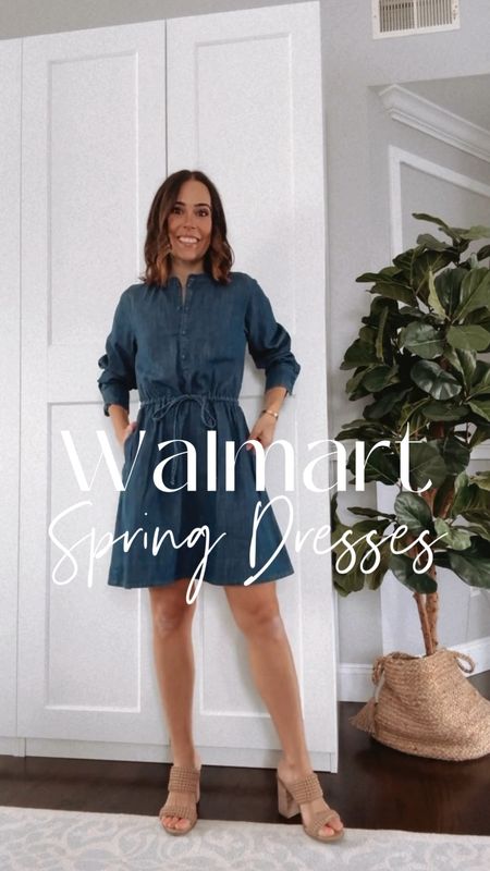Walmart spring dresses wearing xs in each 🩷🌸 

#LTKshoecrush #LTKSpringSale #LTKfindsunder50