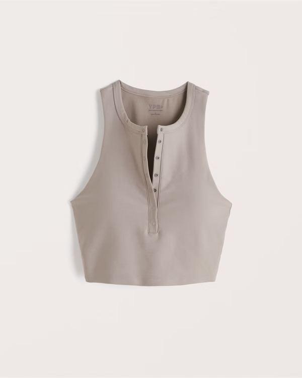 Women's YPB Henley Slim Tank | Women's Active | Abercrombie.com | Abercrombie & Fitch (US)