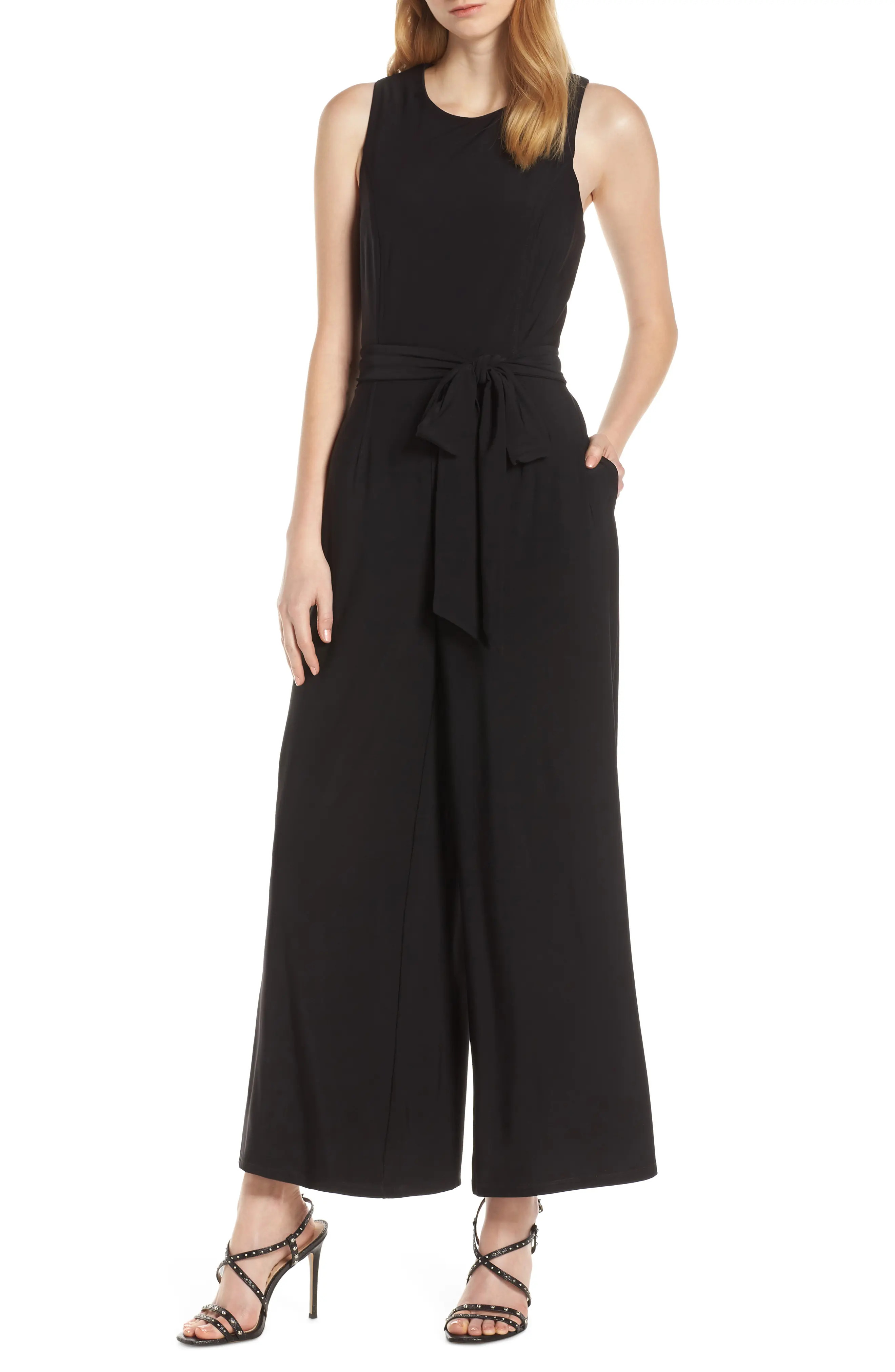 Sam Edelman Sleeveless Wide Leg Jumpsuit | Nordstrom