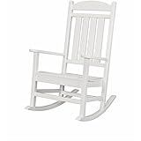 Hanover Outdoor Furniture HVR100WH All Weather Pineapple Cay Porch Rocker, White | Amazon (US)