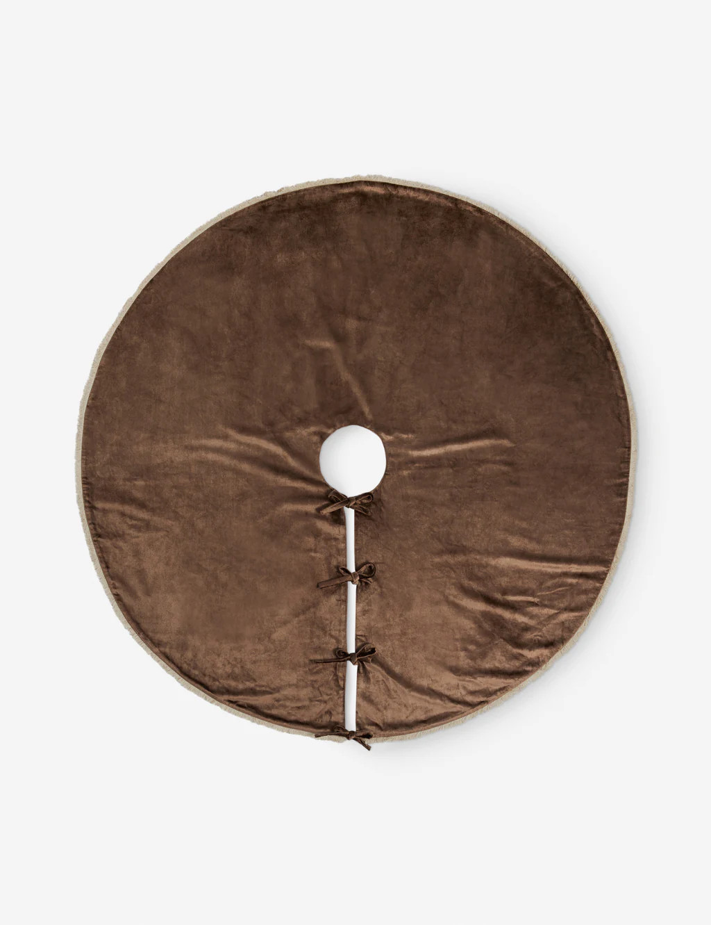 Brandis Velvet Tree Skirt | Lulu and Georgia 