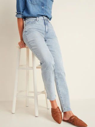 High-Waisted O.G. Straight Ankle Jeans for Women | Old Navy (US)