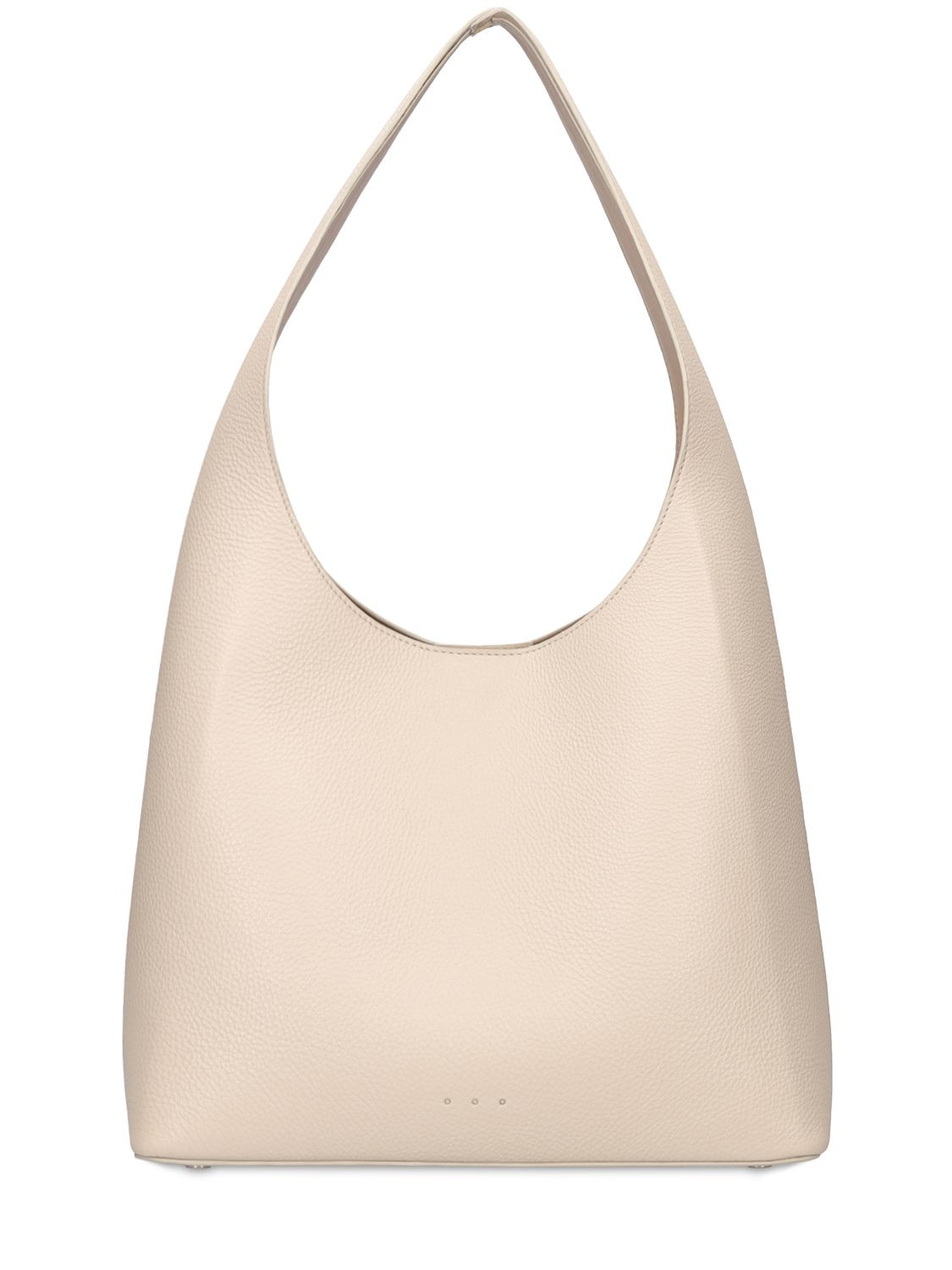Aesther Ekme - Midi sac grained leather top handle bag - Off White | Luisaviaroma | Luisaviaroma