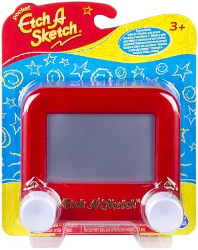Etch A Sketch Mini (5"x5")- Kids & Toddlers Pocket Travel Toy for Stocking Stuffer, Holiday, Birt... | Amazon (US)