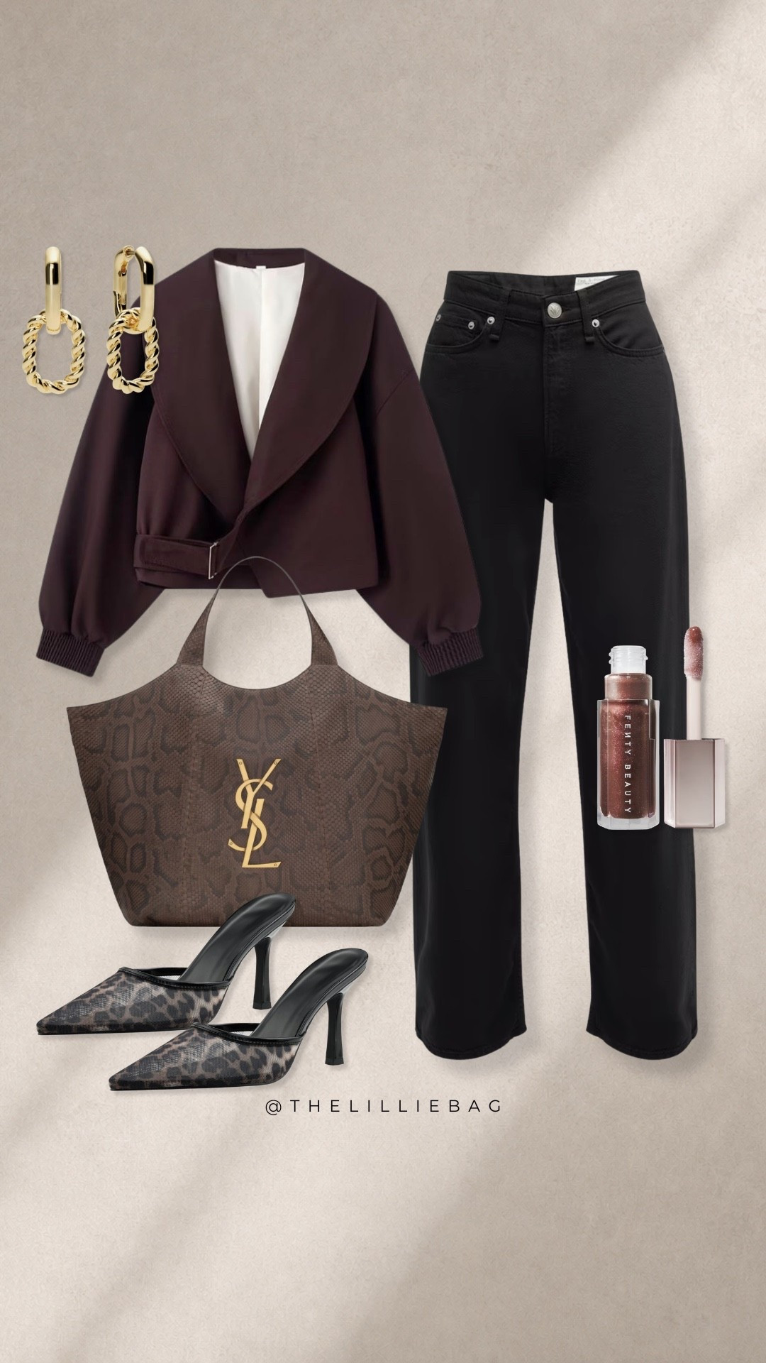 Chocolate brown + black is THE fall combo 🤎 The statement jacket, dark denim + animal print accessories make this such an easy elevated fall look.

fall outfit ideas, chocolate brown outfit, women’s fall fashion, animal print accessories, elevated casual outfit

#LTKSeasonal #LTKgrwm #LTKootd