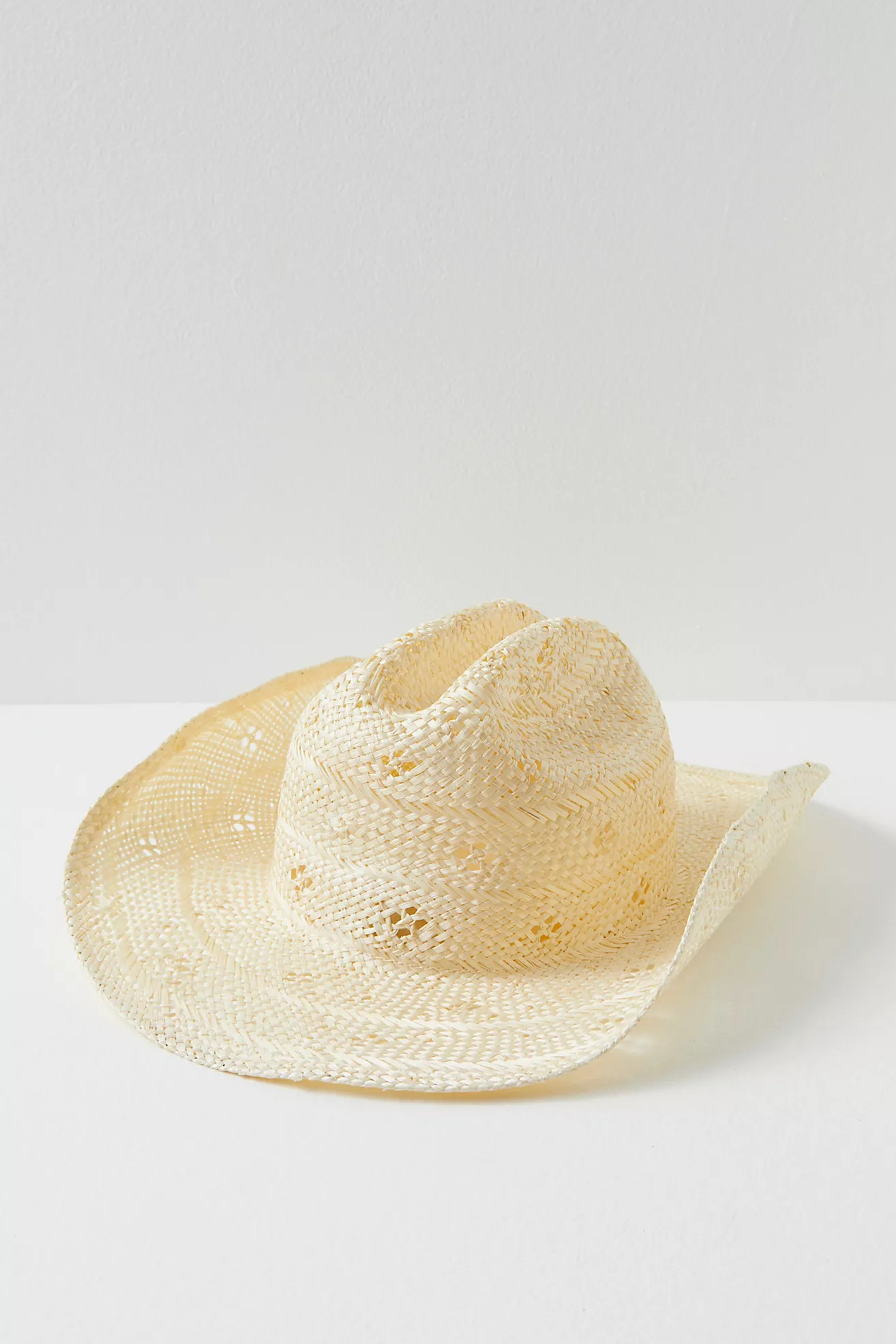 Desert Rose Straw Cowboy Hat | Free People (Global - UK&FR Excluded)