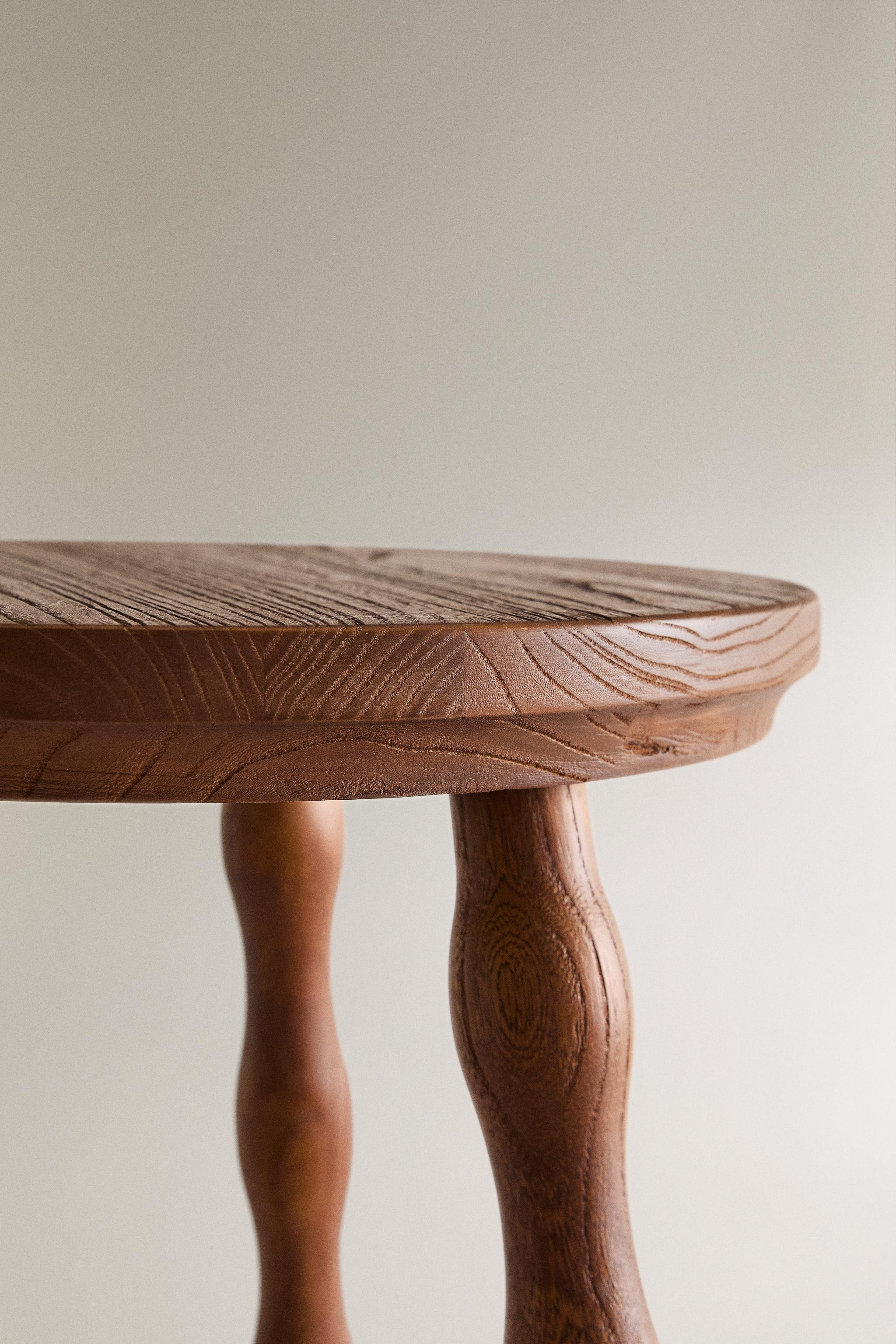 ELM WOOD STOOL | Zara UK