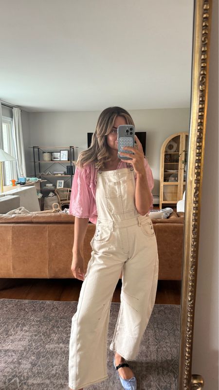 These overalls in this color are so soft! Obsessed’ wearing a small 

#LTKSeasonal #LTKover40 #LTKmidsize
