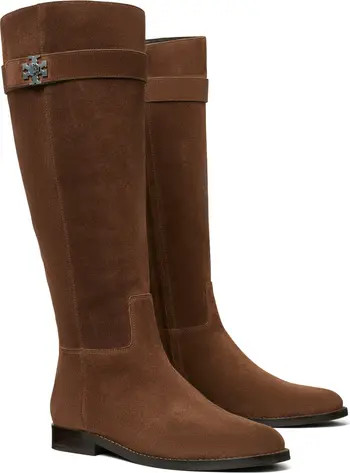 Tory Burch T Lock Knee High Riding Boot (Women) | Nordstrom | Nordstrom
