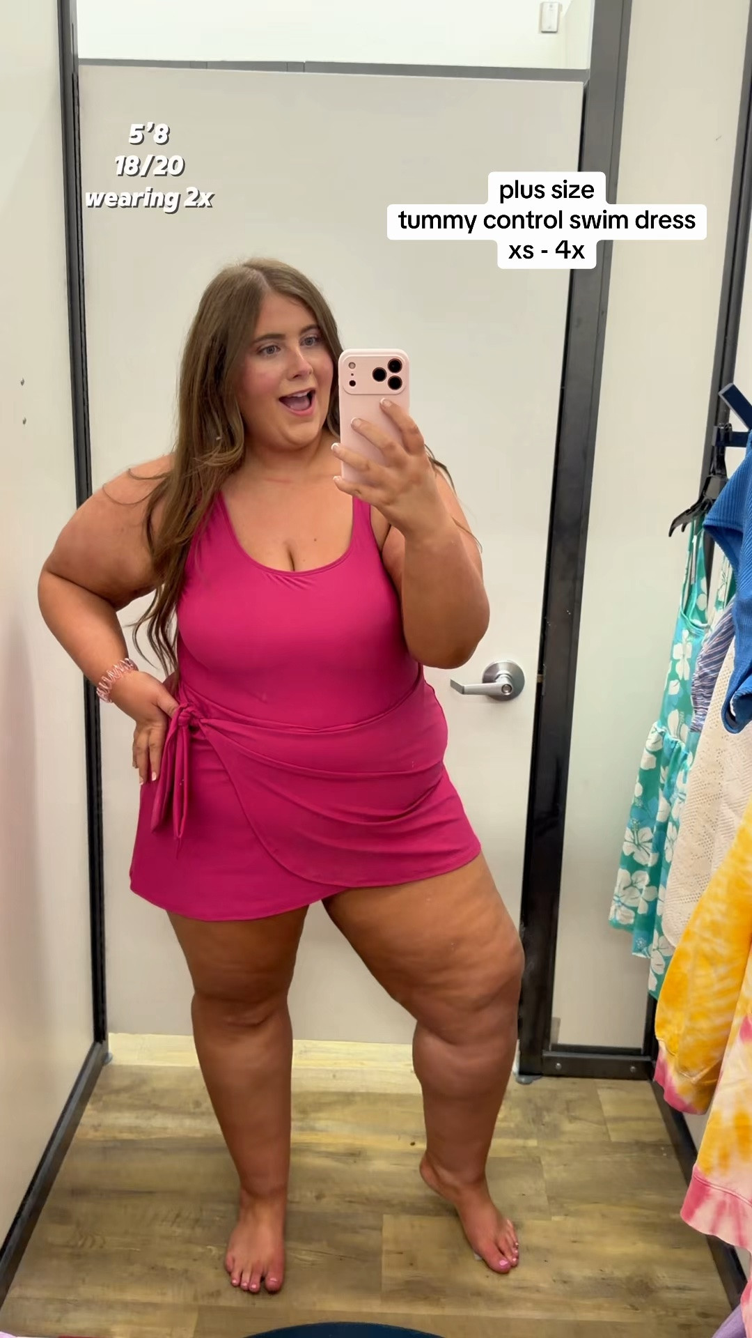 A swim dress that conceals the apron belly?! YES PLEASE! Old Navy absolutely ate with this swim dress. I love that it comes in so many colors and is so comfy! I’m wearing a size 2X

#LTKPlusSize #LTKSaleAlert #LTKSwim