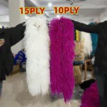 2 Meter Ostrich Feather Boa Shawl Vintage High Quality Fluffy Ostrich Feathers for Wedding Dress ... | AliExpress (US)