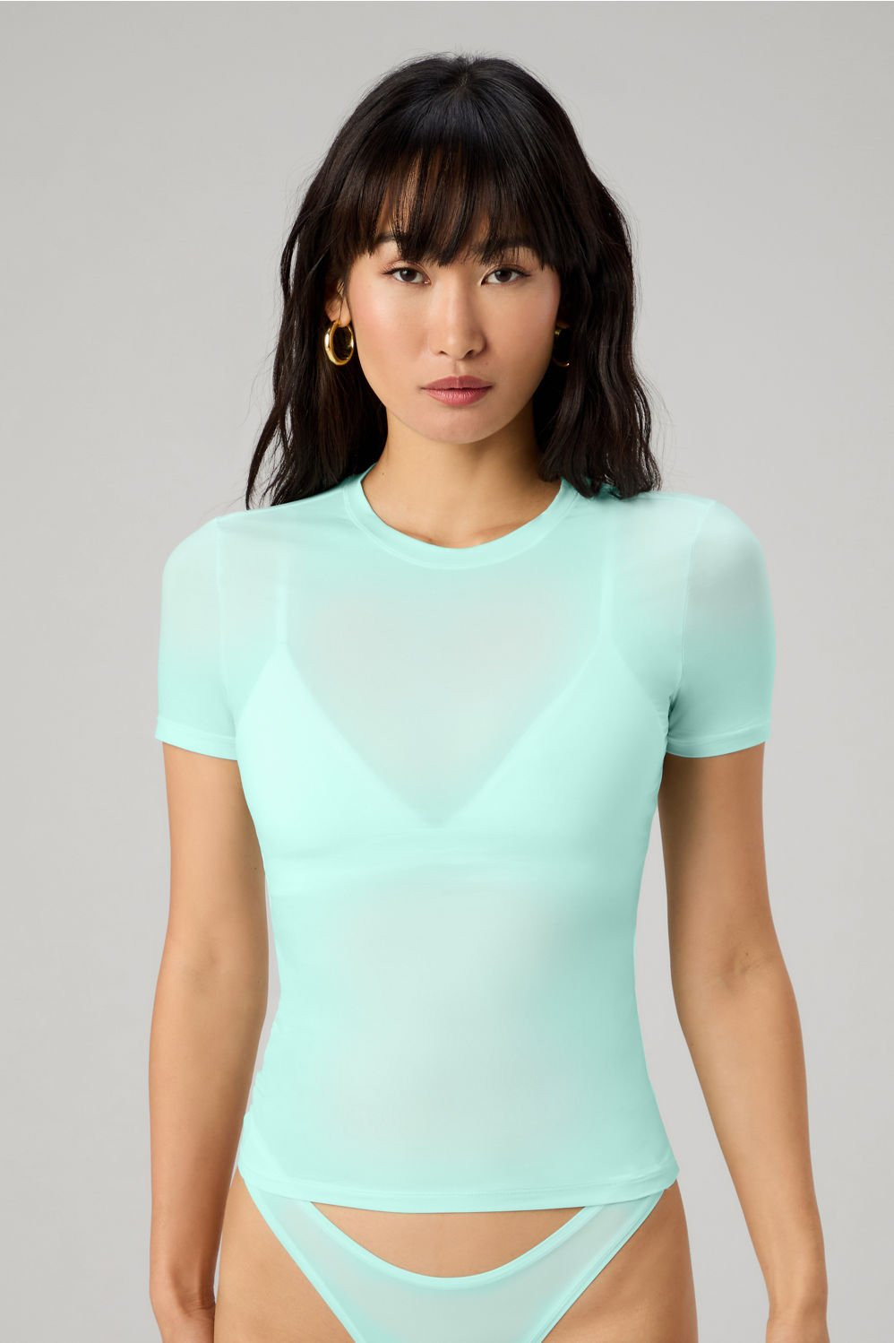 Stretchy Fit Crew Tee | Fabletics