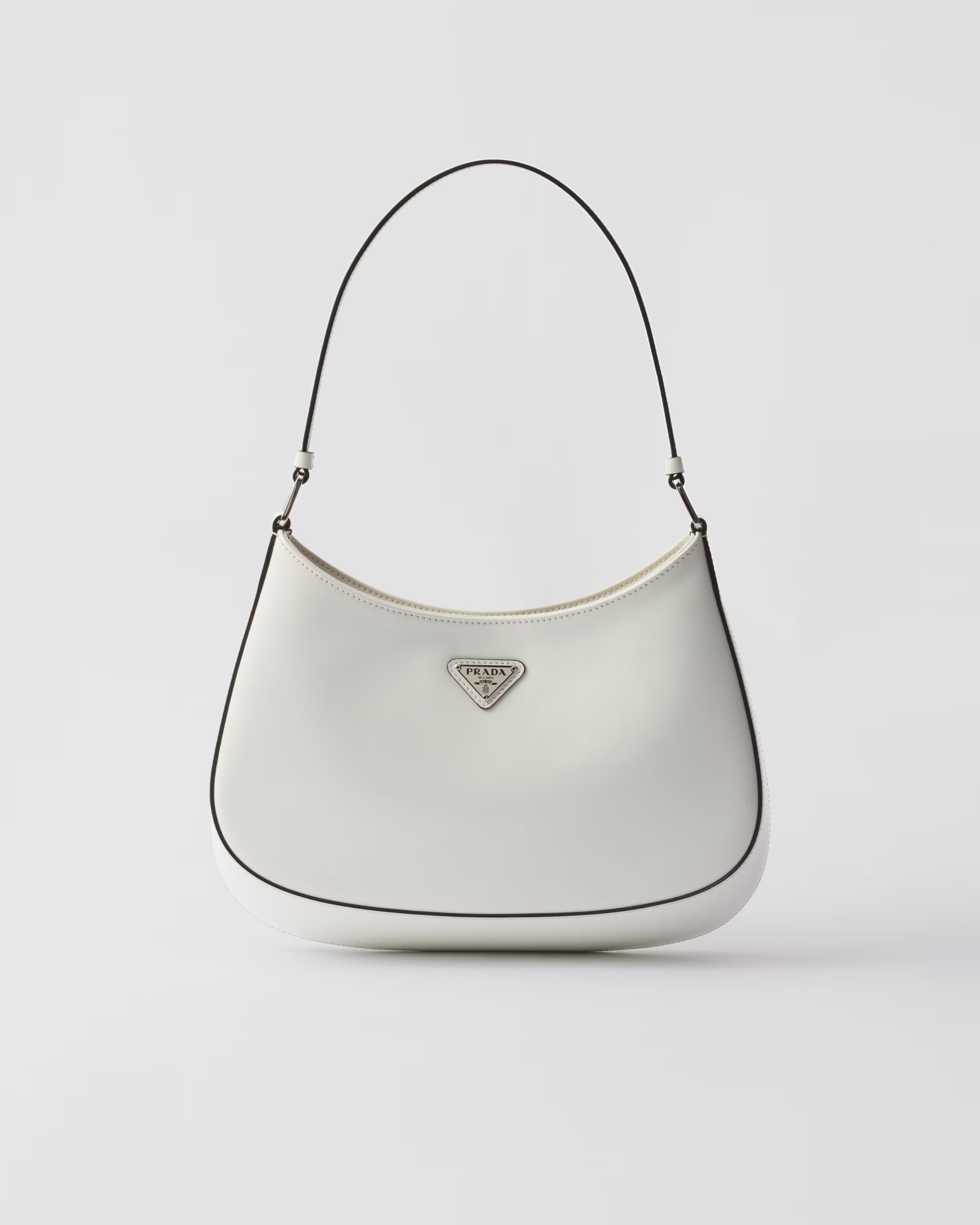 Prada Cleo brushed leather shoulder bag | Prada US