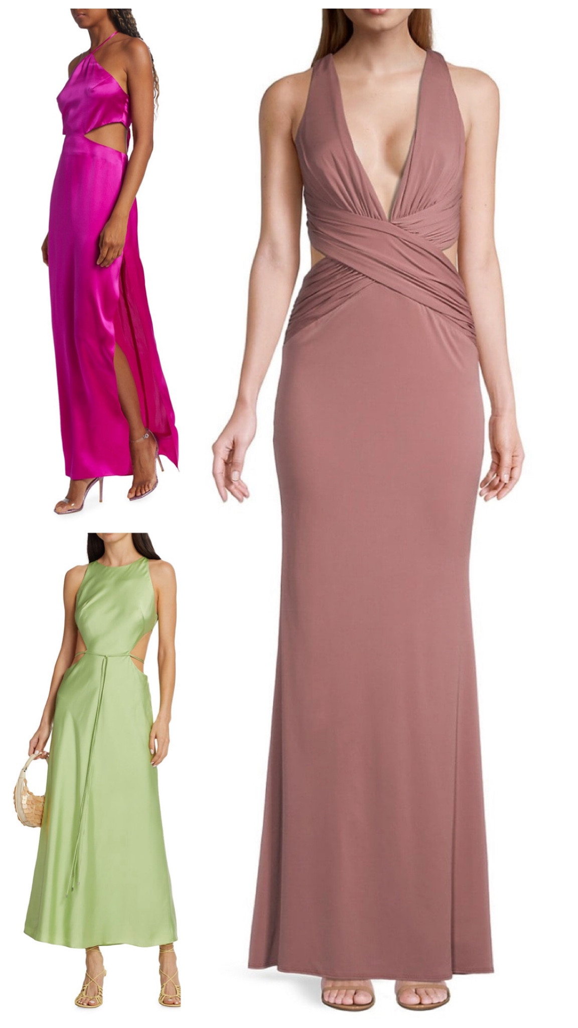wedding guest evening satin slip dresses #travelformal #stylish #fashion #weddingguest #satingreendress 

#LTKtravel #LTKwedding #LTKsalealert