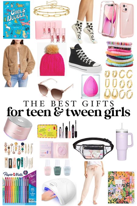 Platform converse, bracelets, mascara, Lip gloss, earrings, Stanley mugs, belt bags, barrettes, beanies, jackets and more. All the best gifts for teen girls. The best gift guide this season!
#LTKUnder50 #LTKUnder100 #LTKstyletip #LTKSaleAlert #LTKitbag #LTKShoecrush #LTKbeauty

Gift guide for teens.

#LTKSeasonal #LTKCyberweek #LTKHoliday