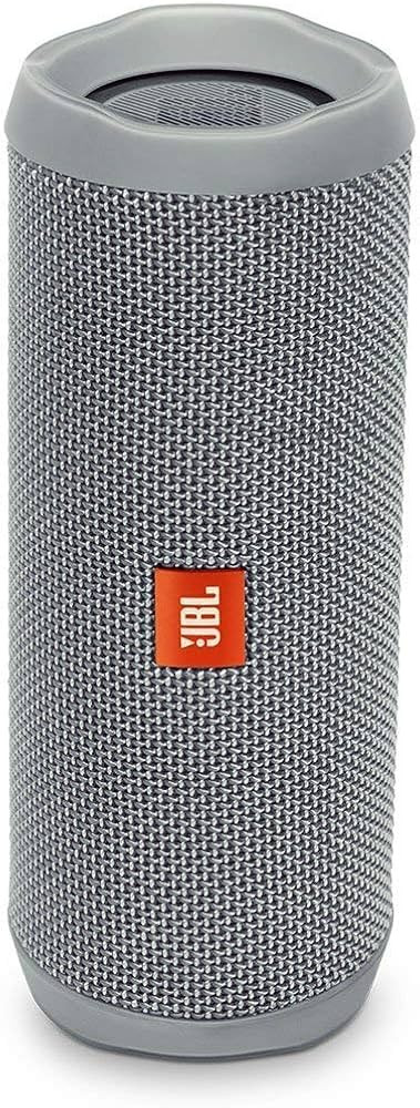 JBL Flip 4, Gray - Waterproof, Portable & Durable Bluetooth Speaker - Up to 12 Hours of Wireless ... | Amazon (US)