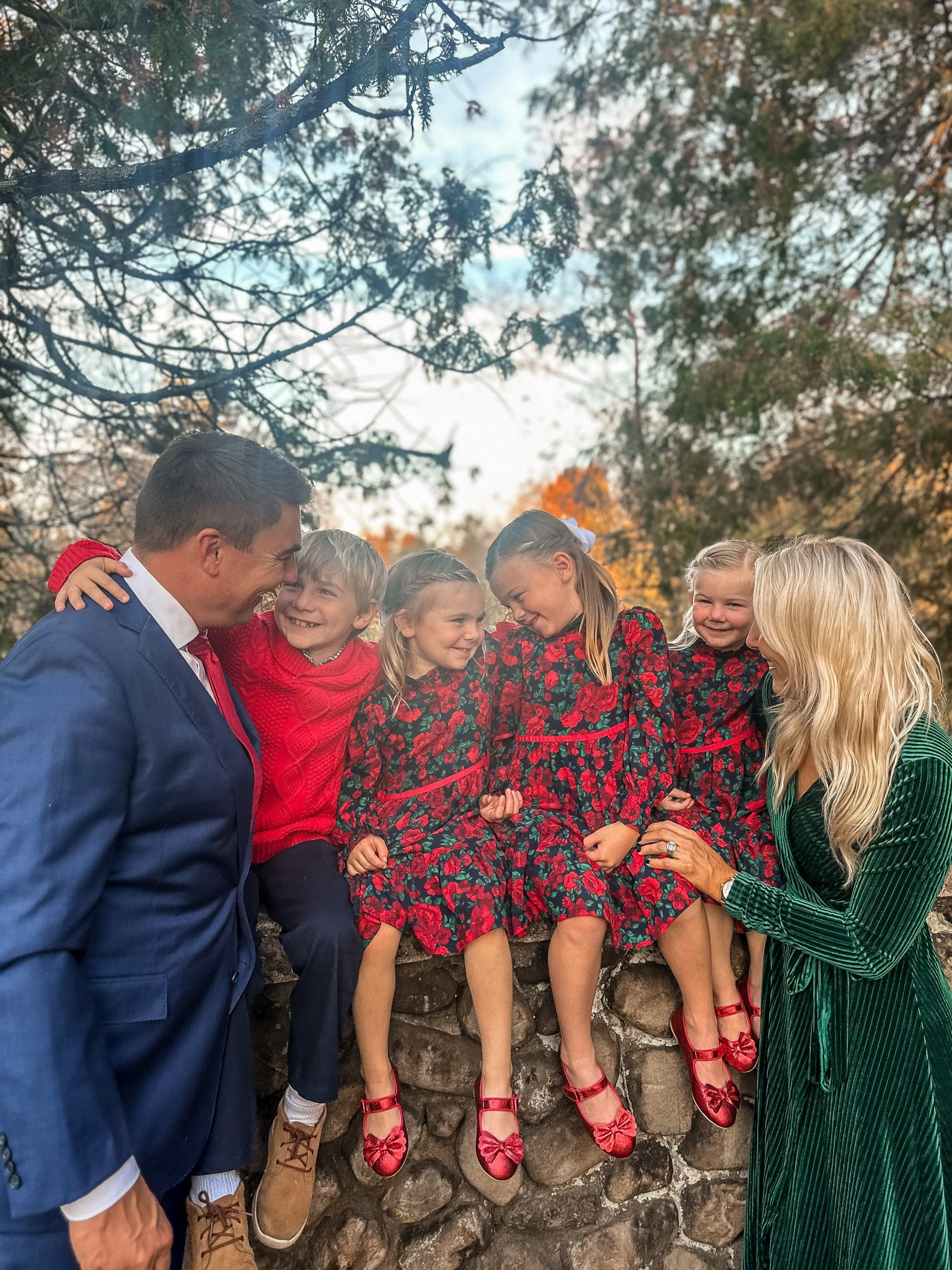 We took advantage of the beautiful weather in CT last week and got our Christmas card photos done! I ended up having my sister take them on my iPhone 

#LTKfamily #LTKHoliday #LTKkids