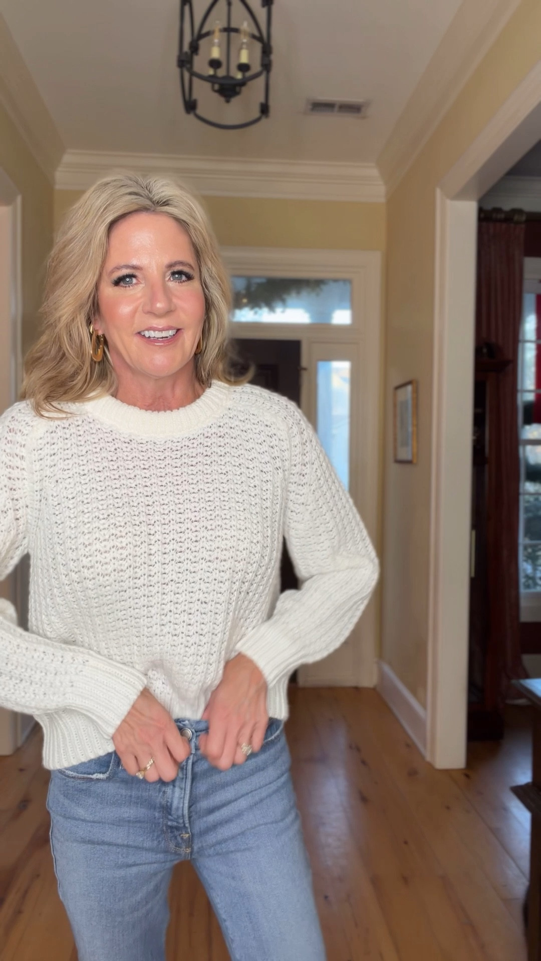 Such a cozy, cute & comfortable sweater!! On sale for $49!  I’m in the XS.

#LTKOver40 #LTKSaleAlert #LTKFindsUnder50