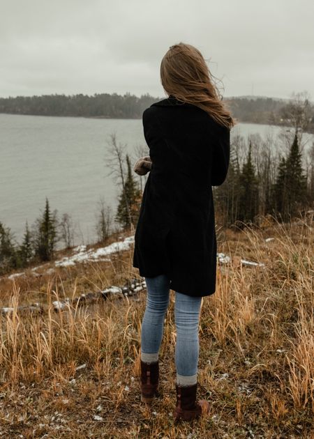 Casual outfit, fluerette coat, black coat, affordable black coat, Levi’s jeans, denim, timberland boots, autumn outfit, fairisle sweater, wool socks, monochrome minimalist

#LTKSeasonal #LTKstyletip