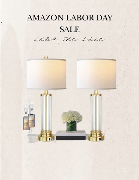 STUNNING lamp set on sale now for Labor Day. Update you’re home this season it with some gorgeous lighting✨✨

#LTKhome #LTKsalealert #LTKSeasonal