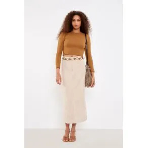 Saia Veludo Botões - Off Frio OFF FRIO | OffPremium (BR)