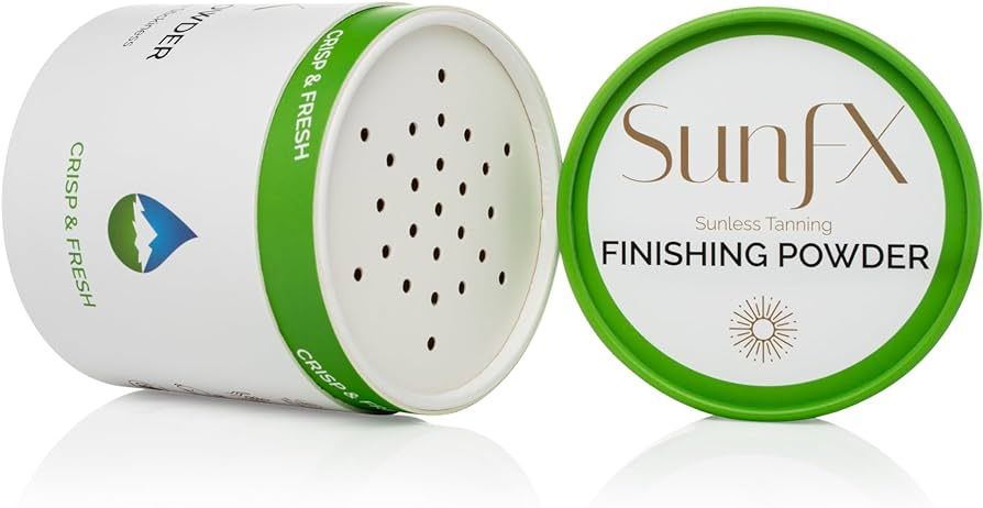 SunFX Post Spray Tan Translucent Finishing Powder | Talc Free | Sunless Tanning Setting Powder | ... | Amazon (US)