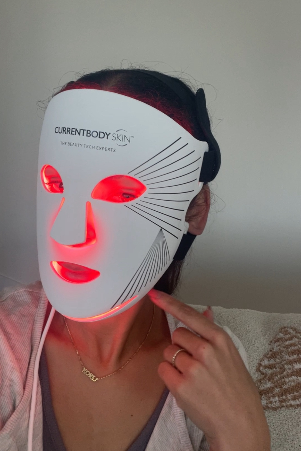 Currently my top recommended red light LED mask and 20% off (biggest deal ever) with code DRLAURACB 