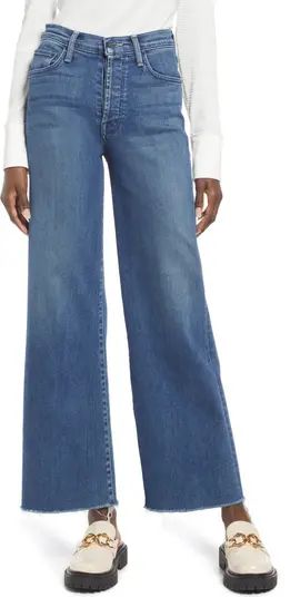 The Tomcat Roller Raw Hem Wide Leg Jeans | Nordstrom