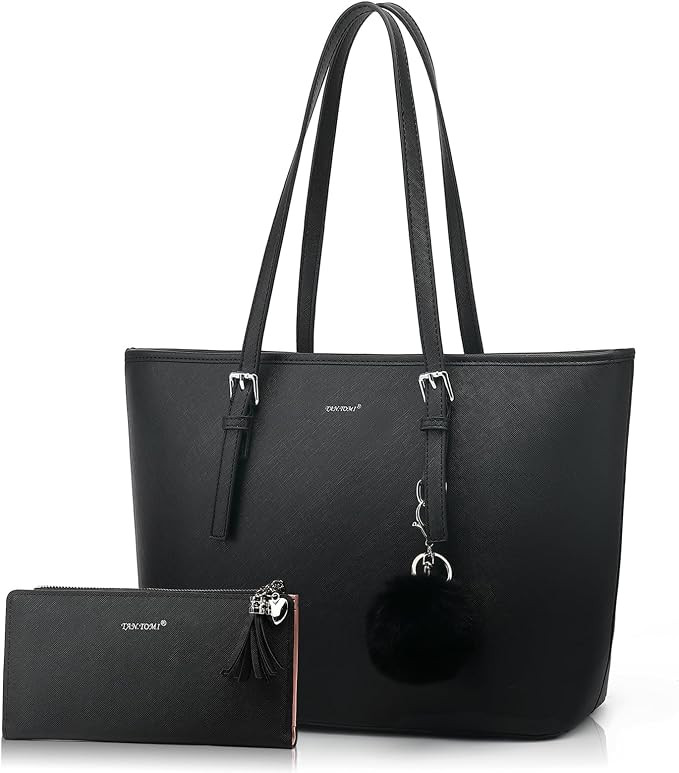 TANTOMI Tote Bags for Women, Handbags and Womens Purses Shoulder Purse Set for Travel Work | Amazon (US)