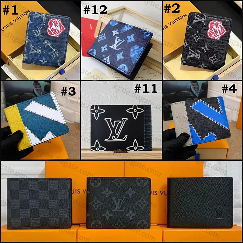 DUPE L-V Fashion Foldable Men's Wallet Women's Wallets Card Bag for Men or Women | DHGate