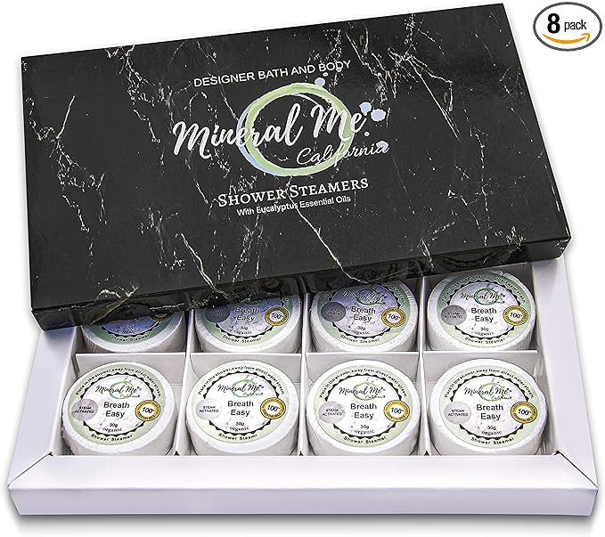 Eucalyptus Shower Steamers Aromatherapy - Shower Bombs with Organic Essential Oils for Vaporizing... | Amazon (US)
