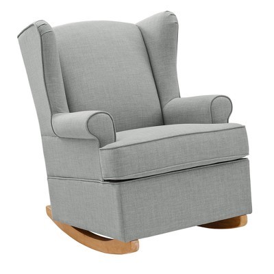 Baby Relax Brennan Wingback Convertible Rocker - Gray | Target