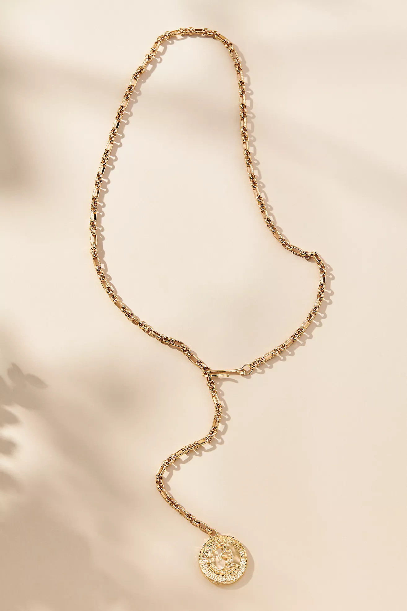Coin Lariat Necklace | Anthropologie (US)