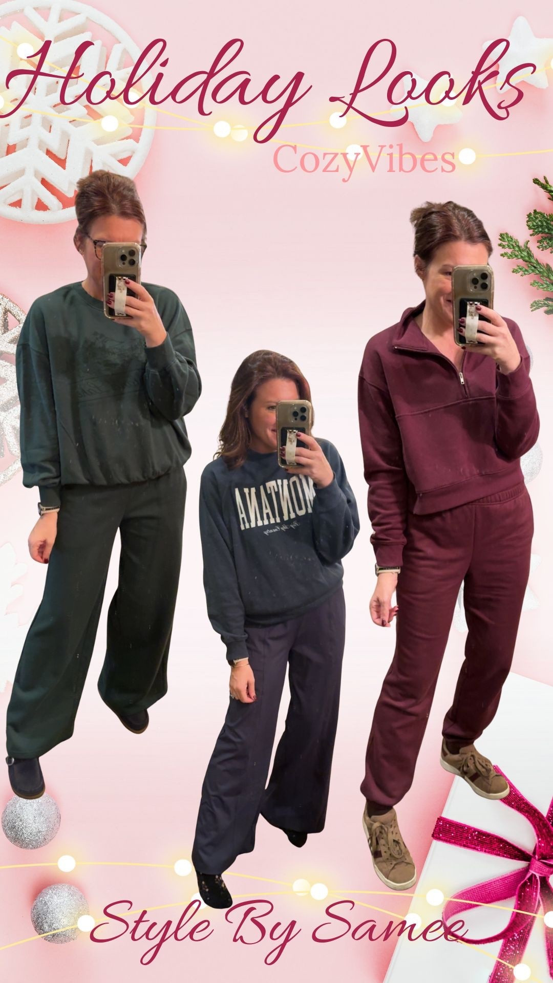 Casual, cozy outfits! Running errands, last minute holiday shopping, family gathering? Grab a cozy set! 

Old navy | Walmart | holiday fashion | casual | two piece set | sweats | athleisure 

#LTKOver40 #LTKSaleAlert #LTKHoliday