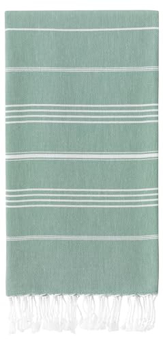 WETCAT Turkish Beach Towel Oversized 38x71 100% Cotton Sand Free Quick Dry Extra Large Light Trav... | Amazon (US)