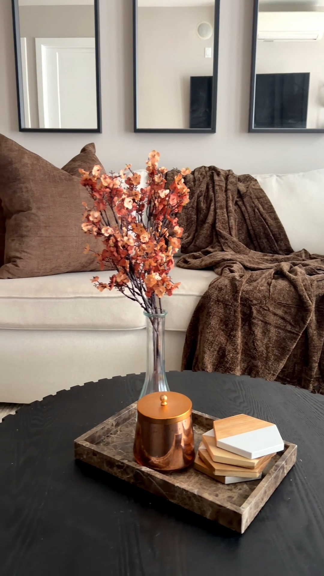 A little long overdue lol but it's here!
*I know I'll get asked but everything is in my LTK or Amazon storefront*
Fall is literally my season. I say this all the time but I'm serious. My birthdays in October. The weather is crisp and the apartment home decor? Even better fe It's going to be me and my warm, modern, cozy nyc apartment decor until Christmas decor which is...loading 
6’9 size Rug - @Wayfair @Amazon Home
#nycapartment #cozyathome #smallspaceliving #fallhomedecor #livingroomdecor

#LTKSeasonal